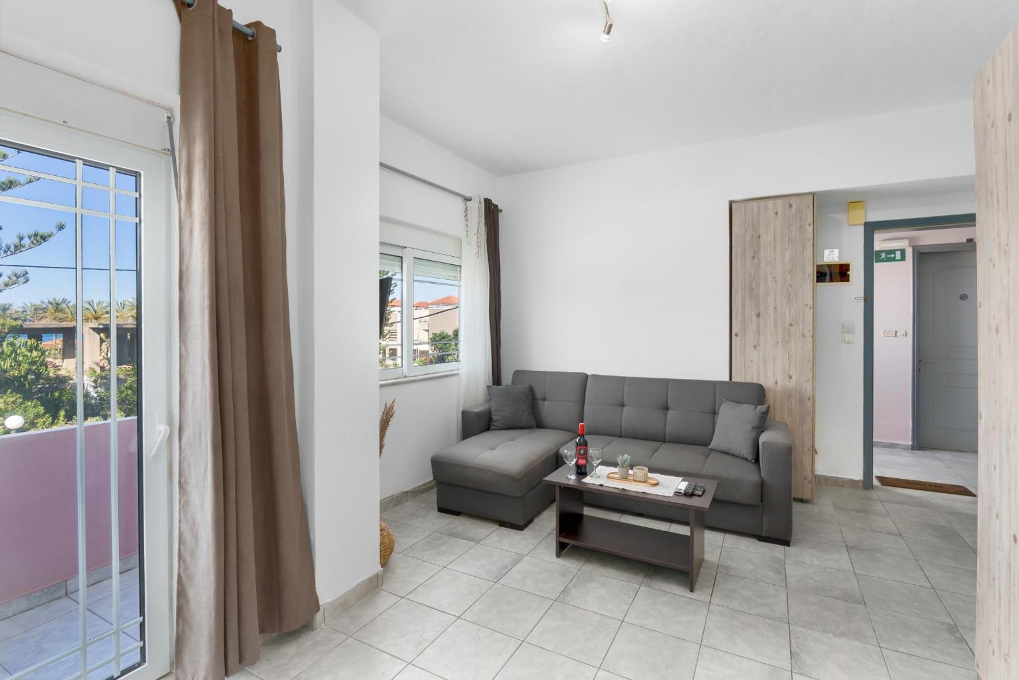 Nikos Apartments Агия-Марина Экстерьер фото