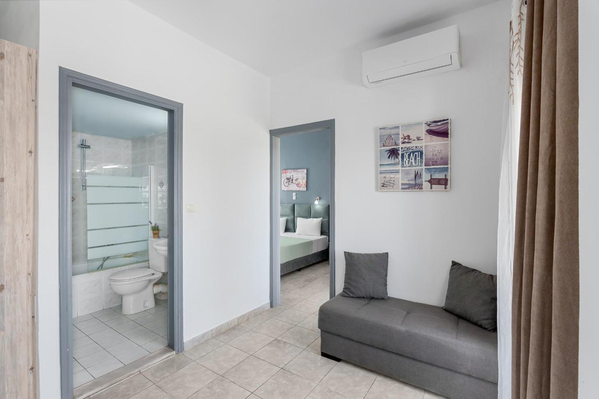 Nikos Apartments Агия-Марина Экстерьер фото